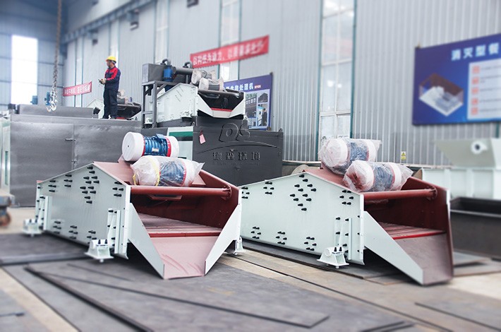 撬裝式土壤淋洗模塊生產車間 撬裝式土壤淋洗模塊生產車間