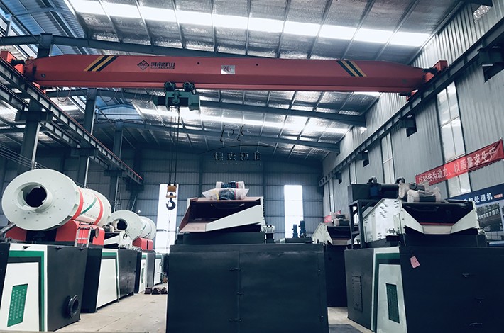 撬裝式土壤淋洗模塊生產車間 撬裝式土壤淋洗模塊生產車間