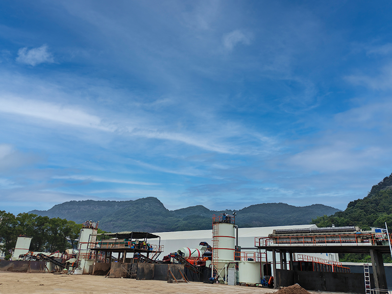 寧波某污染土壤淋洗修復項目100TPH